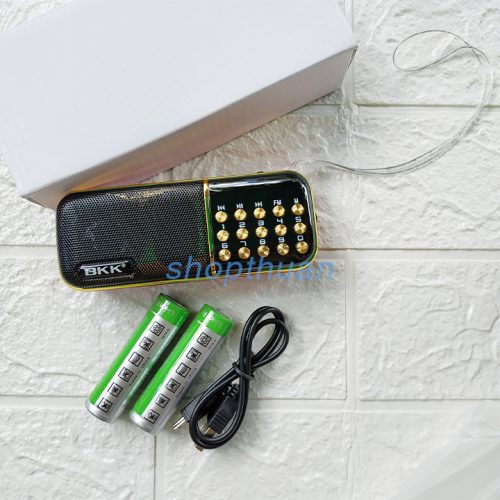 Loa BKK B851 - 2 Pin - Nghe Thẻ Nhớ - FM