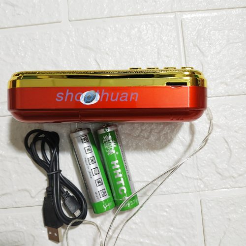 Loa Craven CR-836s 2 Pin - Có Đèn Pin Nghe Thẻ Nhớ USB