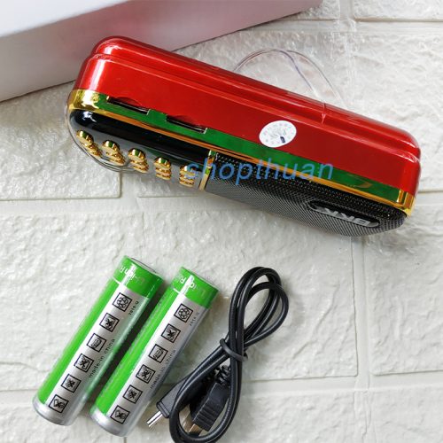 Loa BKK B851 - 2 Pin - Nghe Thẻ Nhớ - FM
