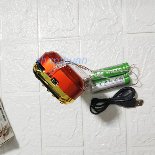 Loa Craven CR-836s 2 Pin - Có Đèn Pin Nghe Thẻ Nhớ USB