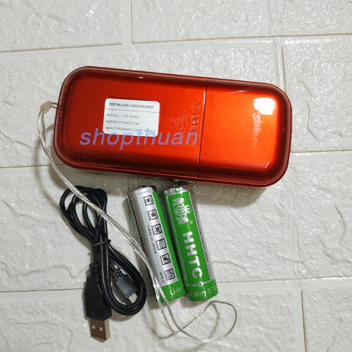 Loa Craven CR-836s 2 Pin - Có Đèn Pin Nghe Thẻ Nhớ USB
