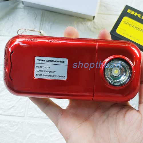 Loa BKK K39 - 3 Pin - Nghe Thẻ Nhớ - FM