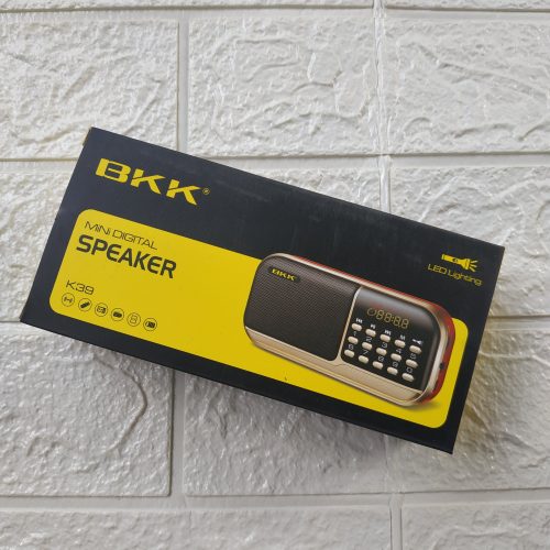 Loa BKK K39 - 3 Pin - Nghe Thẻ Nhớ - FM