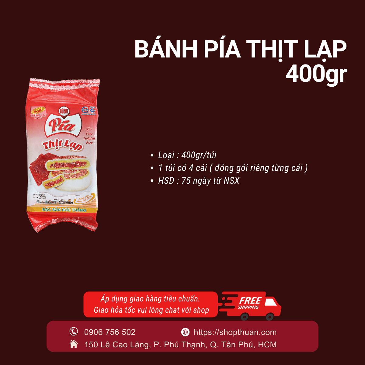 thịt lạp 400g