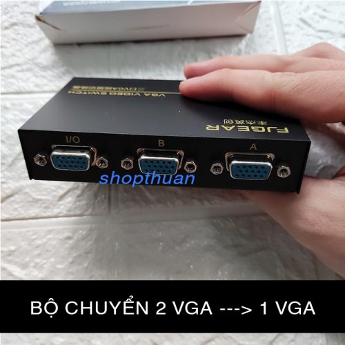 Bộ Chuyển 2 VGA Ra 1 VGA