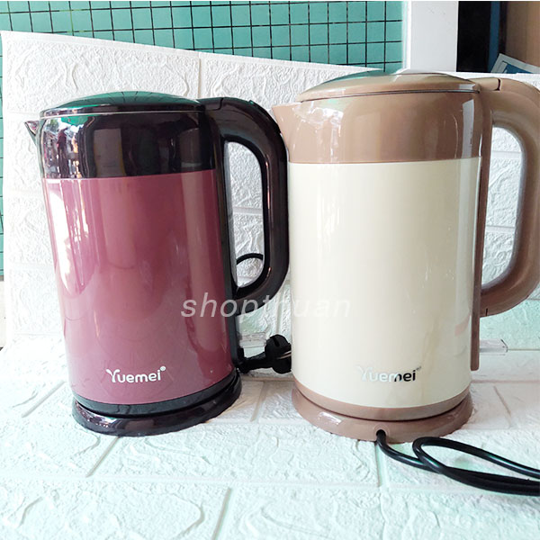 2 binh dun nuoc Yuemei 2.5L Bình đun nước YUEMEI 2.5 Lít - Công Suất 1500W