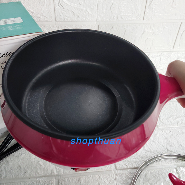 1 ca nau mi 18 cm co tay cam