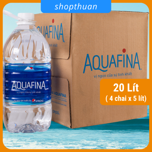 Nước Aquafina 5L ( 4 bình/ thùng)