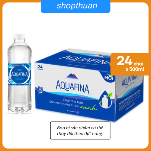 Nước Aquafina 500ml ( thùng 24 chai )